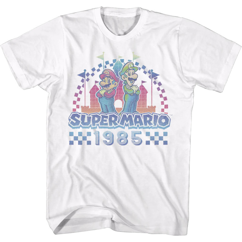Mario And Luigi 1985 Super Mario Bros Tshirt